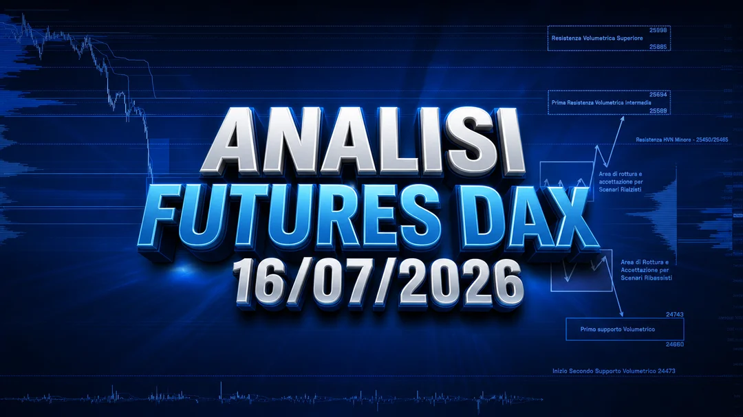 Analisi Futures Dax 16 Luglio 2026